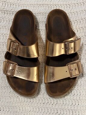 Birkenstock Arizona Sandals in Copper